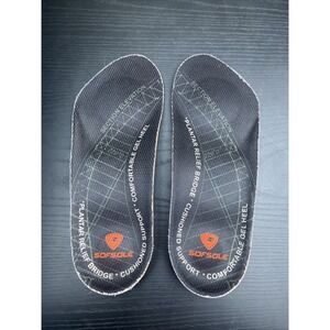 Sof Sole Plantar Fasciitis Orthotic Insoles Arch Support Shoe Inserts